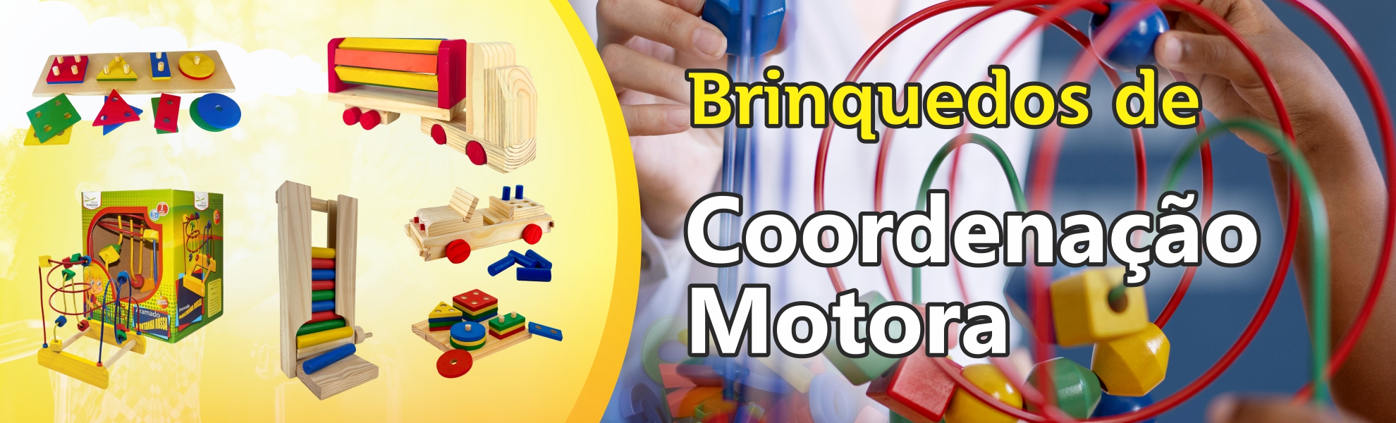 Brinquedos de Coordenação Motora
