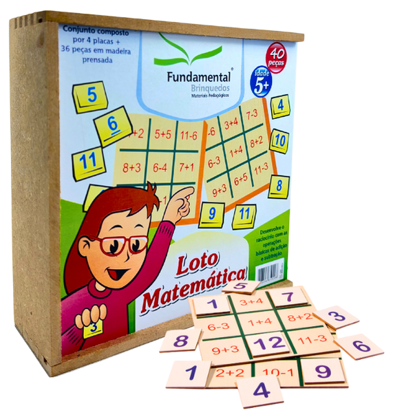 Loto Matemática 40 peças