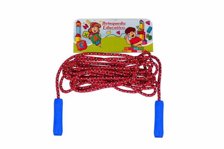 Corda de Pular de Sisal Com 6 m Brinquedo Educativo Tradicional Brinquedos  Educativos Bambalão Brinquedos Educativos