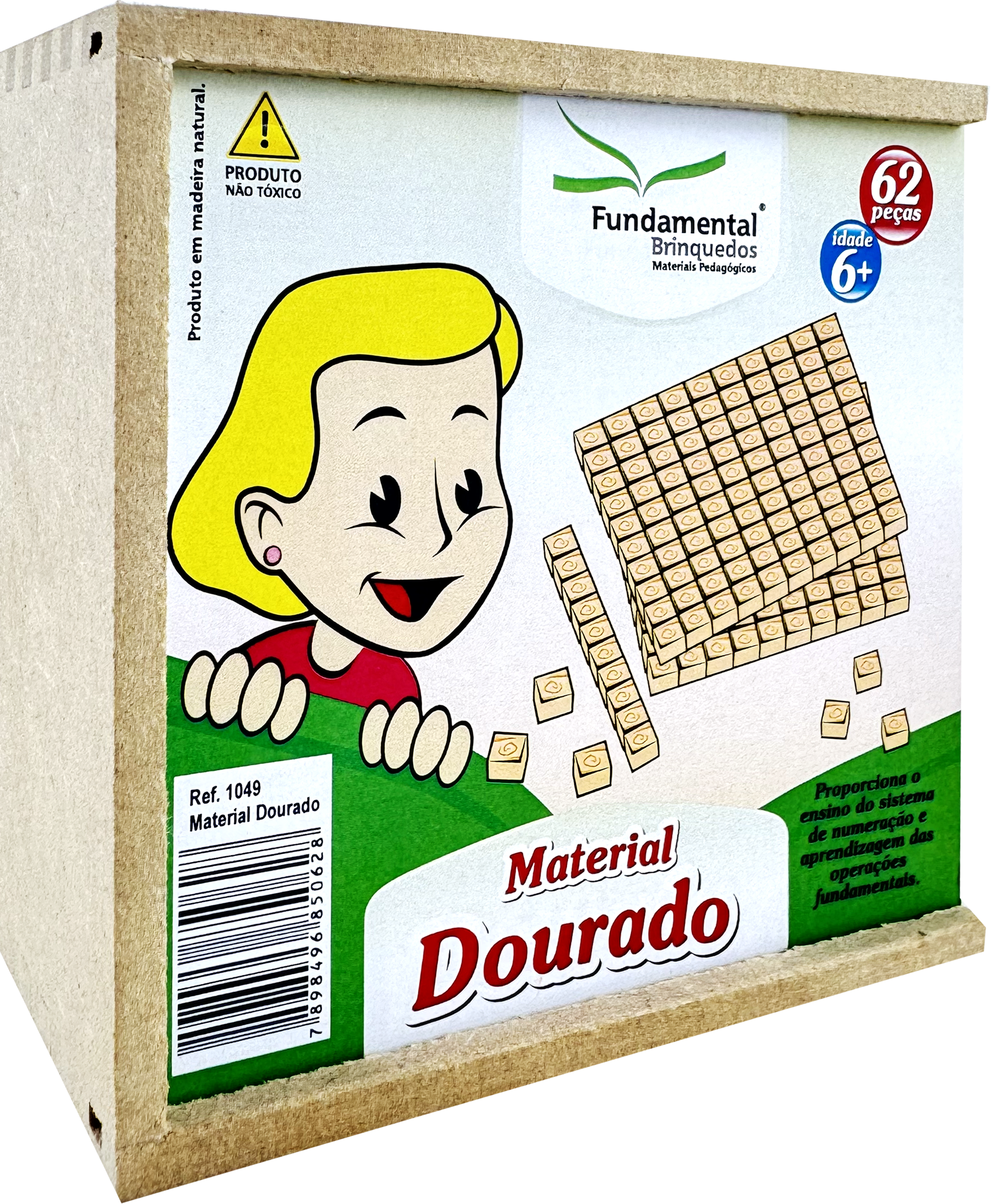 Material Dourado Individual c/ 62 peças