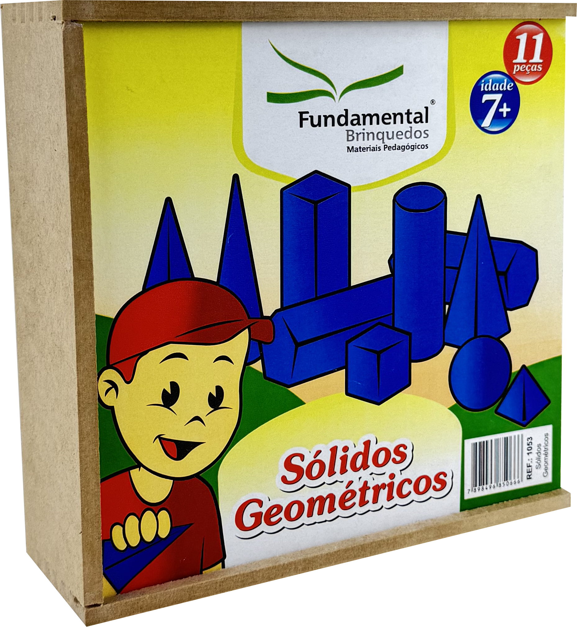 Sólidos Geométricos em Madeira