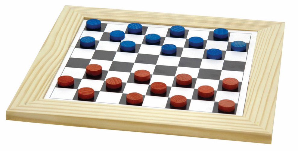 Dama de madeira ( wooden checkers ) 