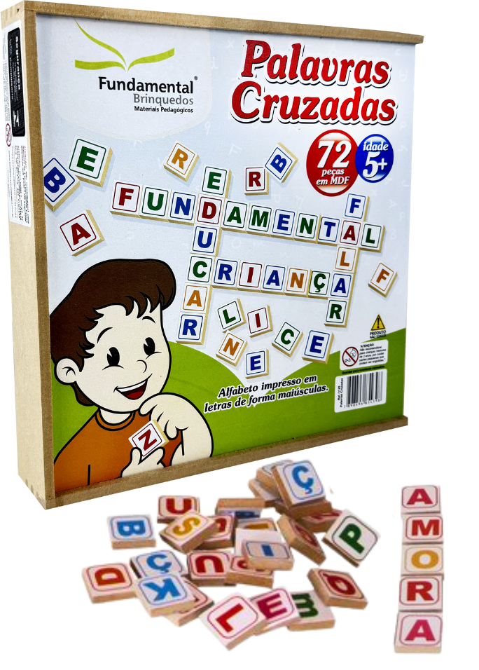 Palavras Cruzadas em Madeira 72 peças