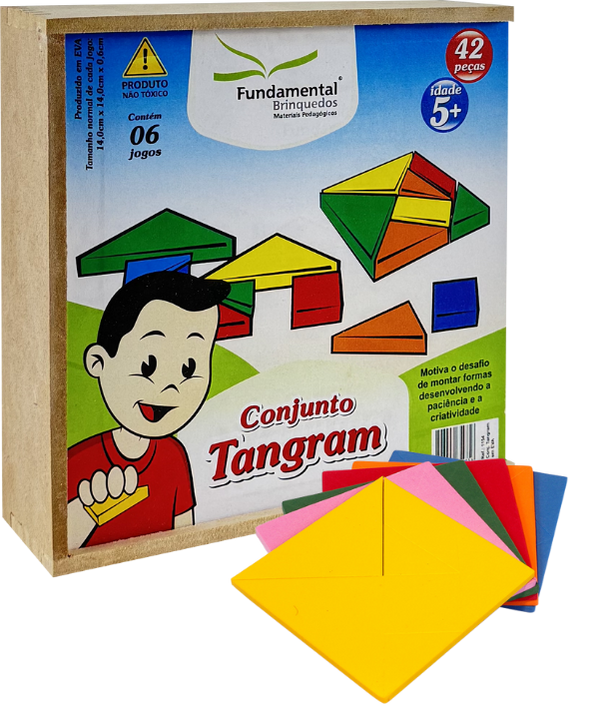 Tangram em EVA – 06 Jogos