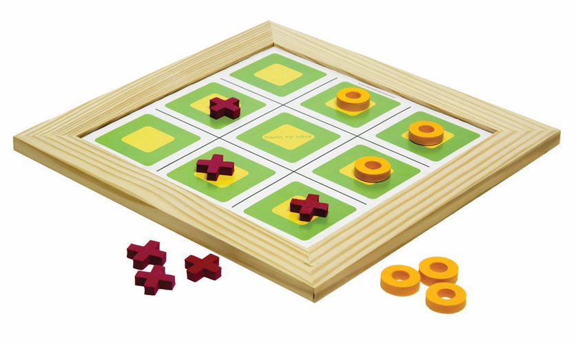 JOGO DA VELHA ADAPTADO CJS Brinquedos Pedagógicos