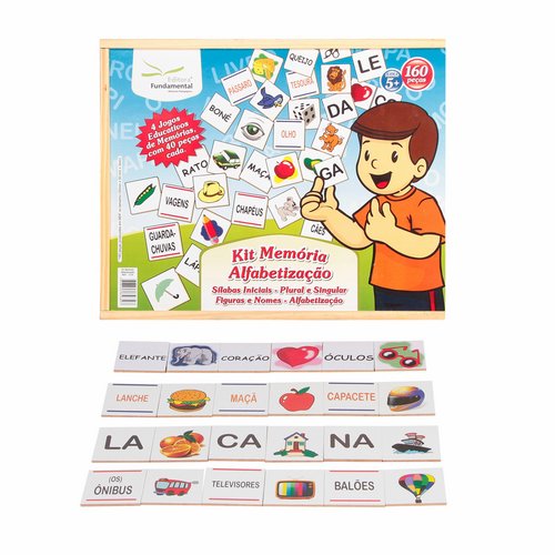 Kit Memória Alfabetização