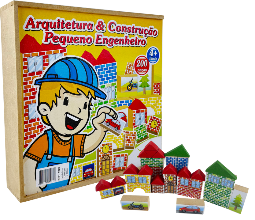 Arquitetura e Construção Pequeno Engenheiro 200 peças