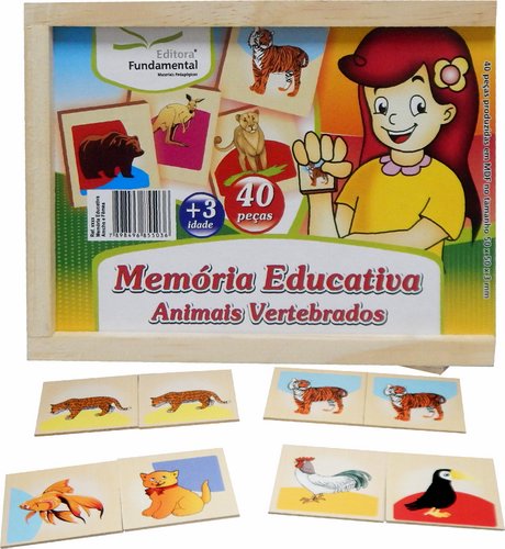 Memória Educativa Animais Vertebrados