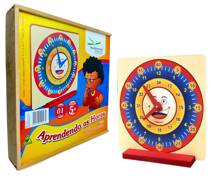 Aprendendo As Horas Relógio Educativo