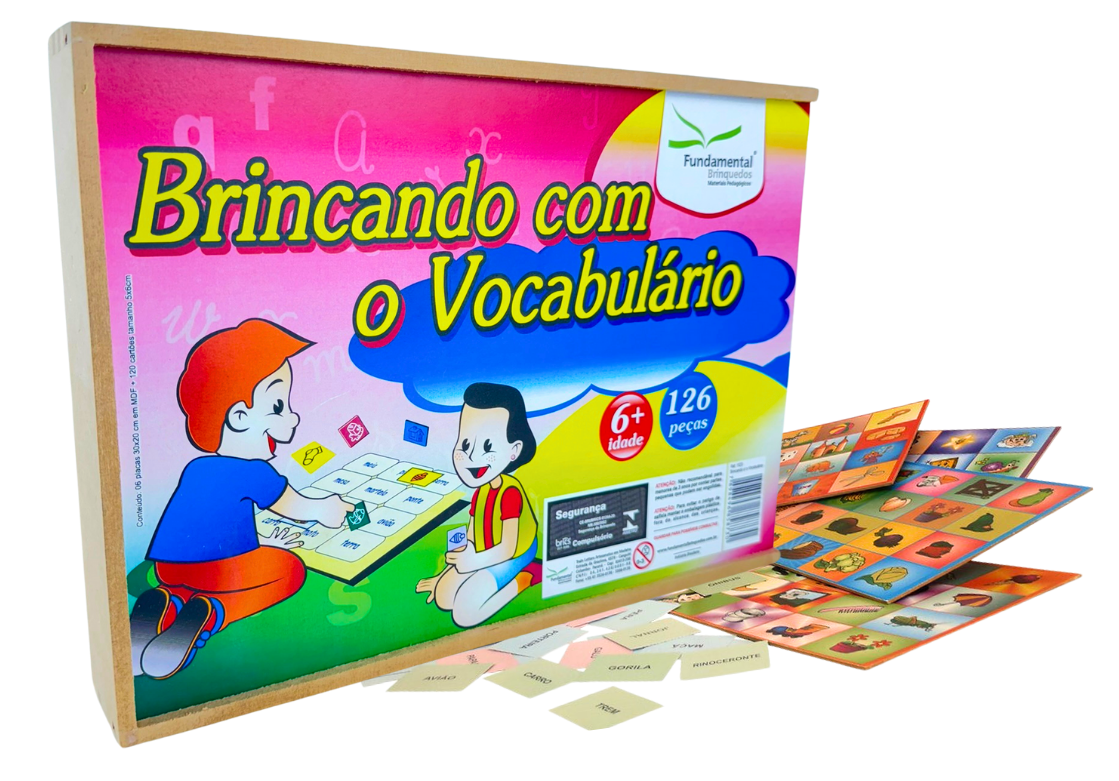 Brincando com o Vocabulário 126 peças