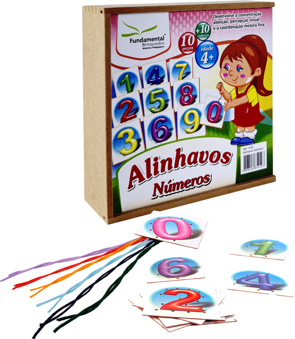 Alinhavos Números de 0 a 9