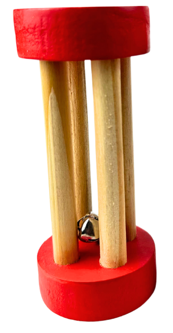 Chocalho de Madeira Montessoriano Grande