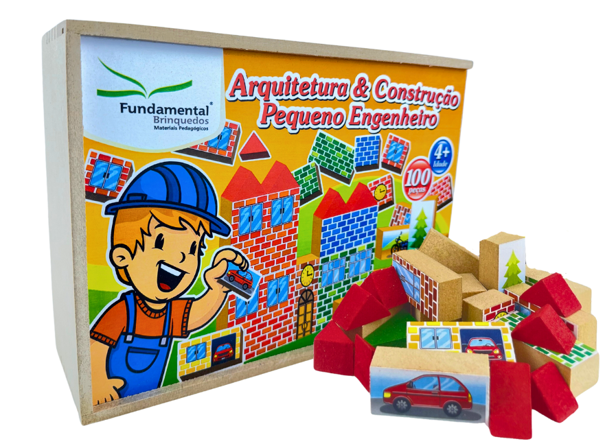 Arquitetura e Construção Pequeno Engenheiro 100 Peças