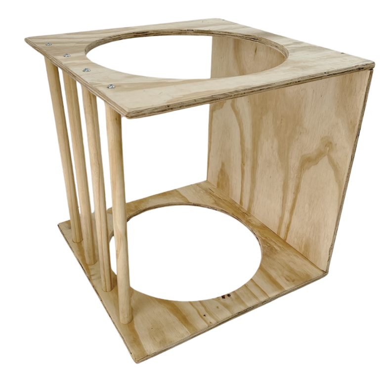Cubo Pikler em Madeira